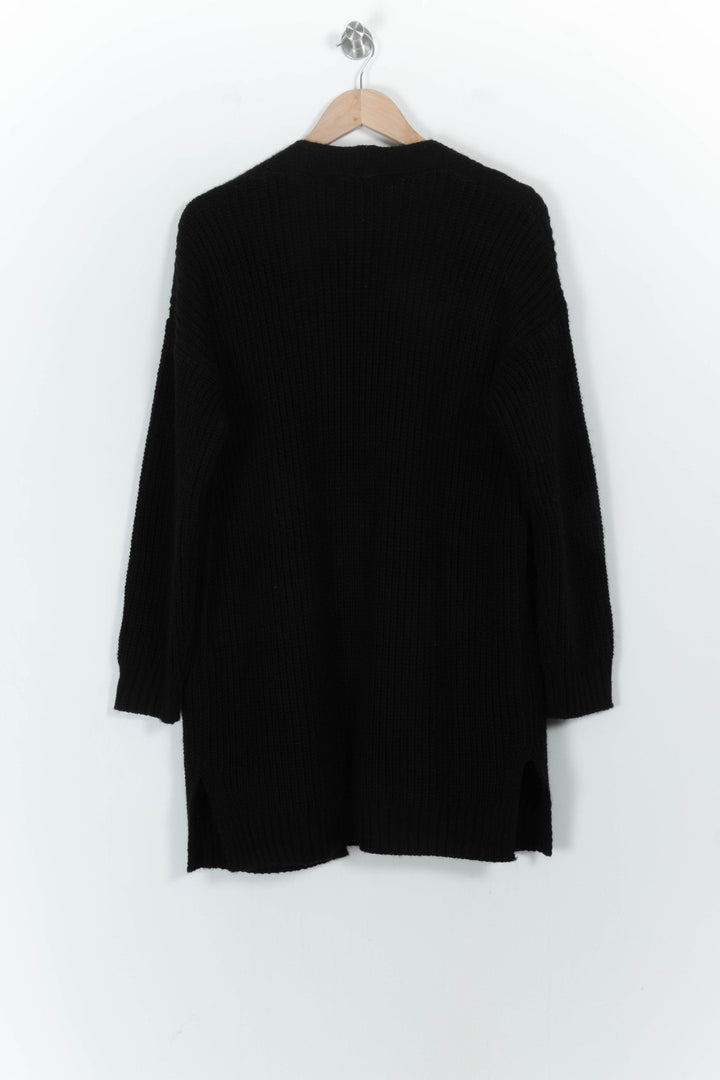 Cardigan Noir - Taille M/38 de la marque La Fée Maraboutée | PARAD104213 - Vendu par Paradigme - Image 4