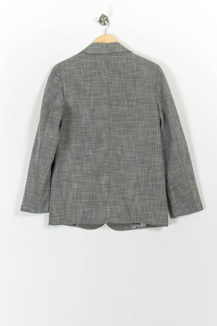 Blazer Gris - Taille M/38 de la marque La Fée Maraboutée | PARAD104215 - Vendu par Paradigme - Image 4