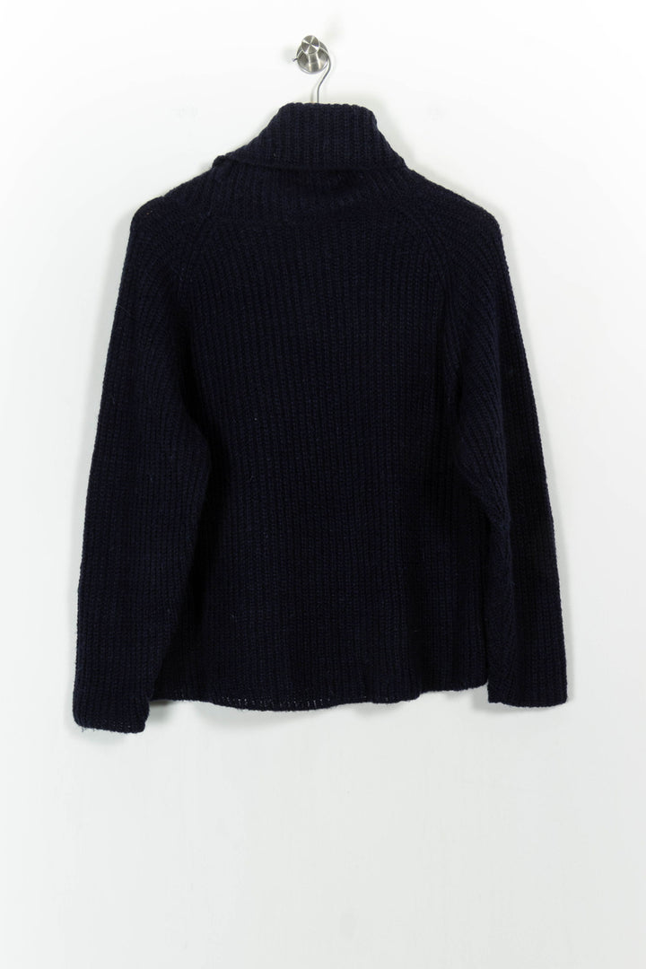 Pull Col Roulé Bleu - Taille L/40 de la marque La Fée Maraboutée | PARAD104217 - Vendu par Paradigme - Image 4