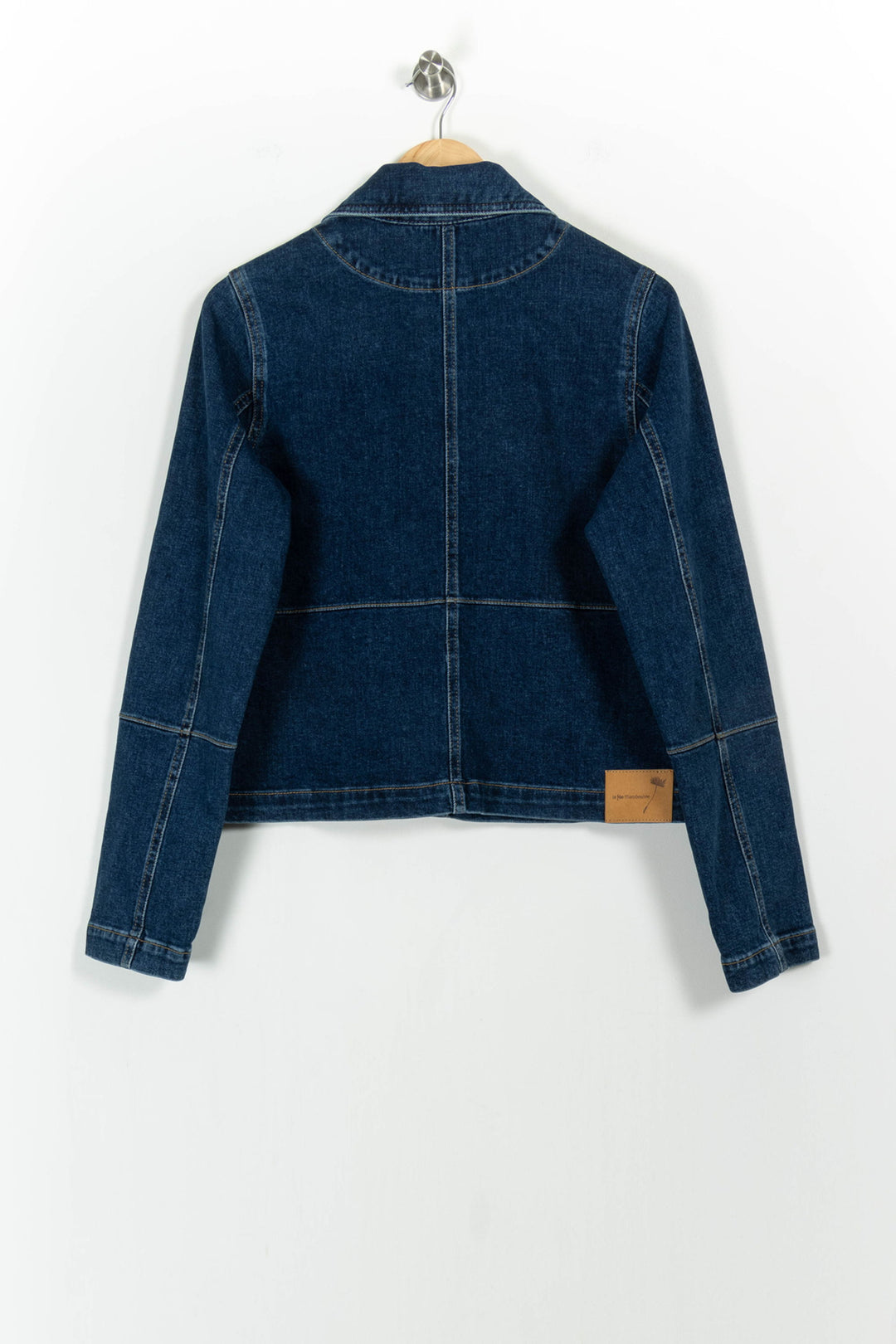 Veste en Jean Bleue - Taille L/40 de la marque La Fée Maraboutée | PARAD104221 - Vendu par Paradigme - Image 4