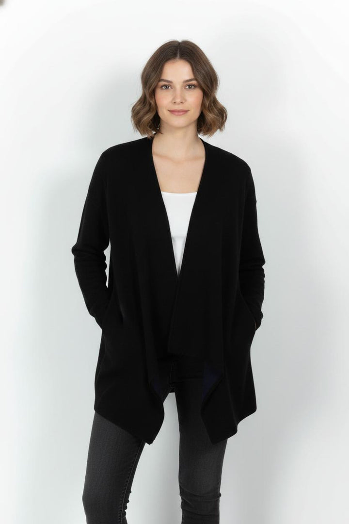 Cardigan Noir - Taille L/40 de la marque Maison 123 | PARAD104233 - Vendu par Paradigme - Image 1