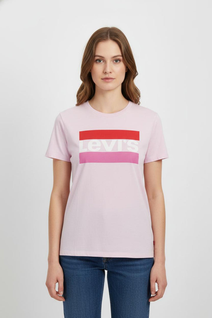 Tee-shirt Rose - Taille XXS/32 de la marque Levi's | PARAD104240 - Vendu par Paradigme - Image 1