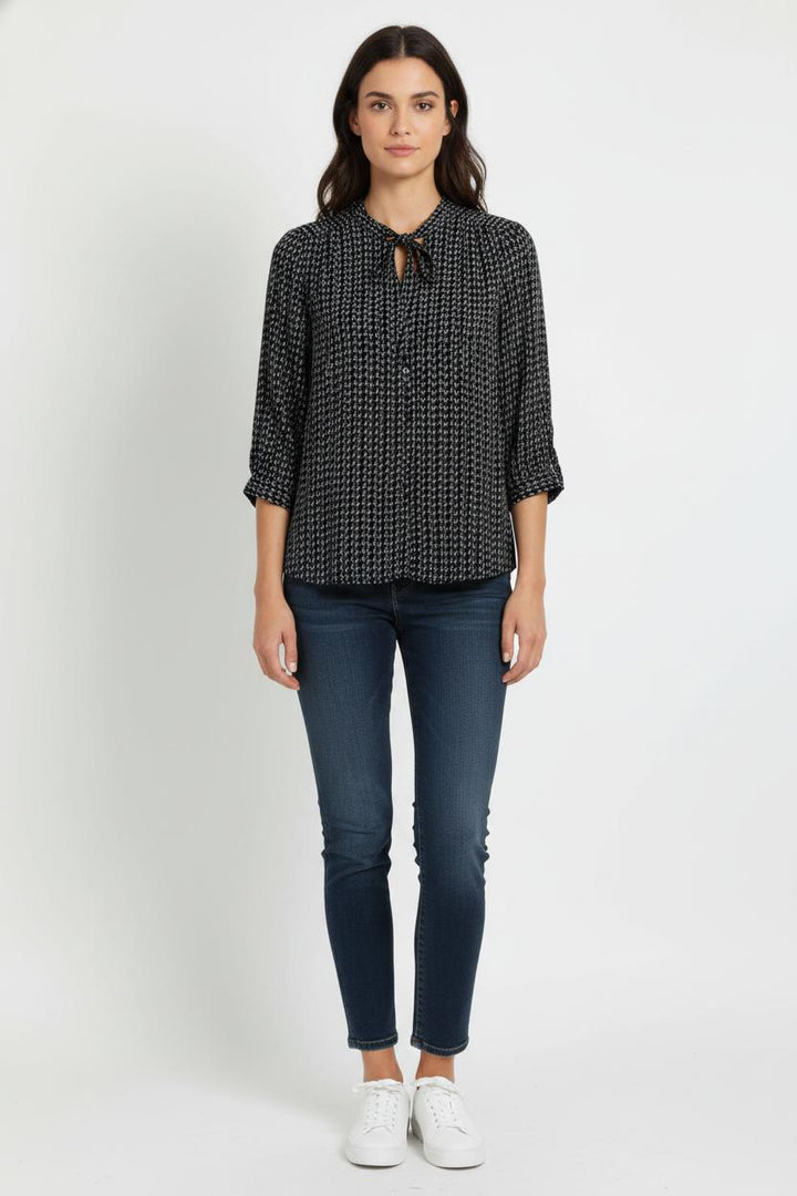 Blouse Bleue et Blanche - Taille M/38 de la marque Maison 123 | PARAD104241 - Vendu par Paradigme - Image 1