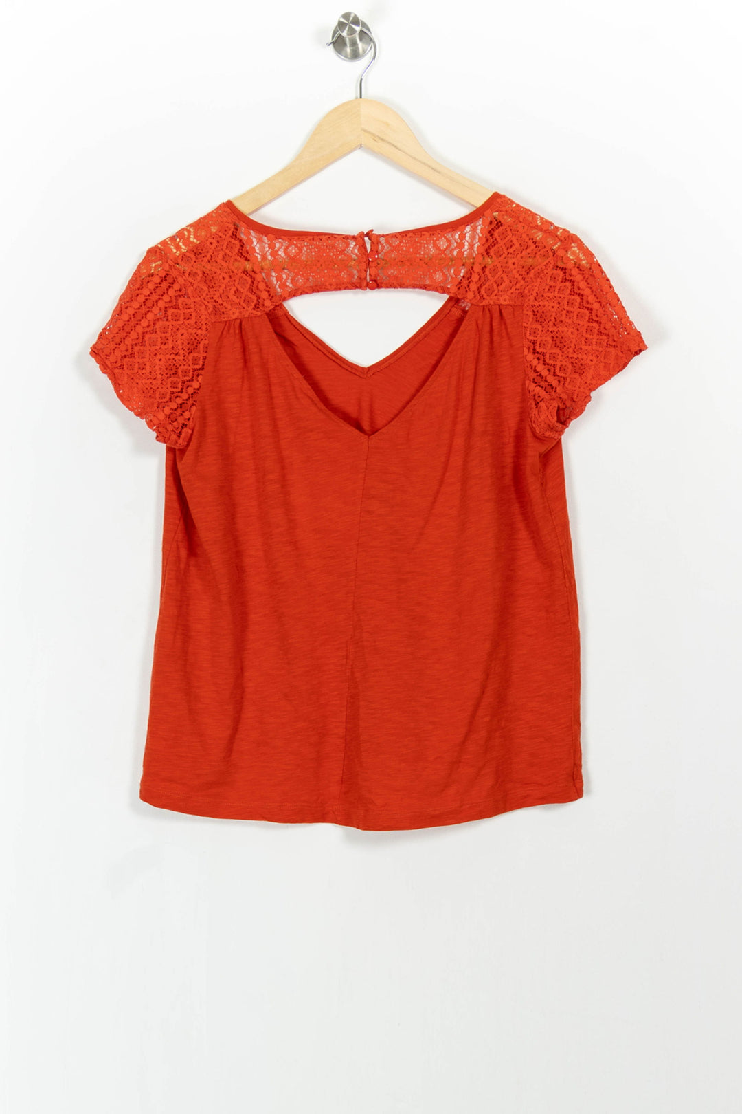 Blouse Orange - Taille S/36 de la marque Sézane | PARAD104243 - Vendu par Paradigme - Image 4