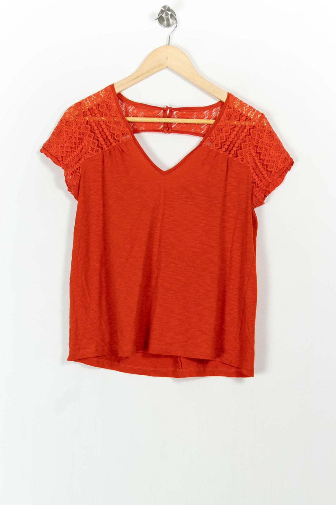 Blouse Orange - Taille S/36 de la marque Sézane | PARAD104243 - Vendu par Paradigme - Image 2