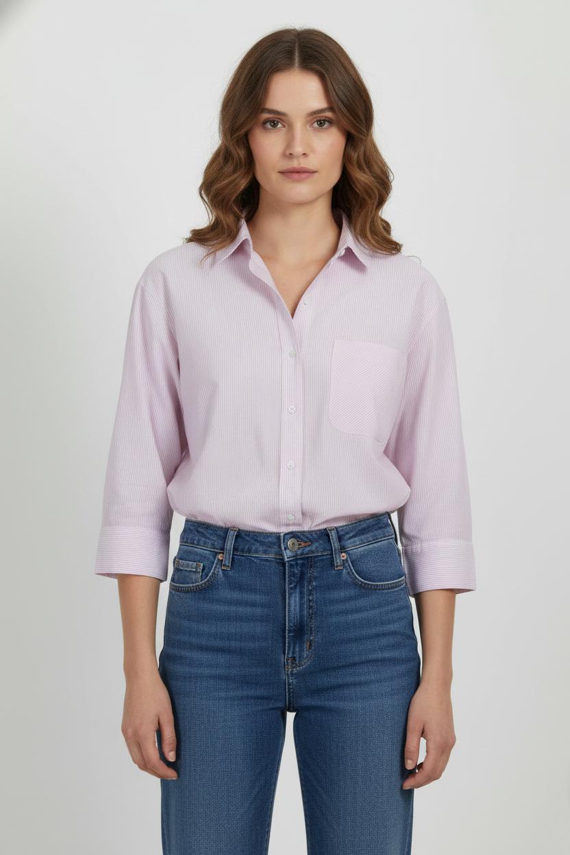 Chemise Rose - Taille M/38 de la marque Maje | PARAD104245 - Vendu par Paradigme - Image 1