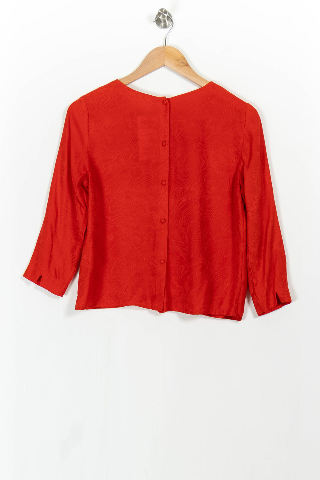 Blouse Rouge - Taille M/38 de la marque Sézane | PARAD104246 - Vendu par Paradigme - Image 4