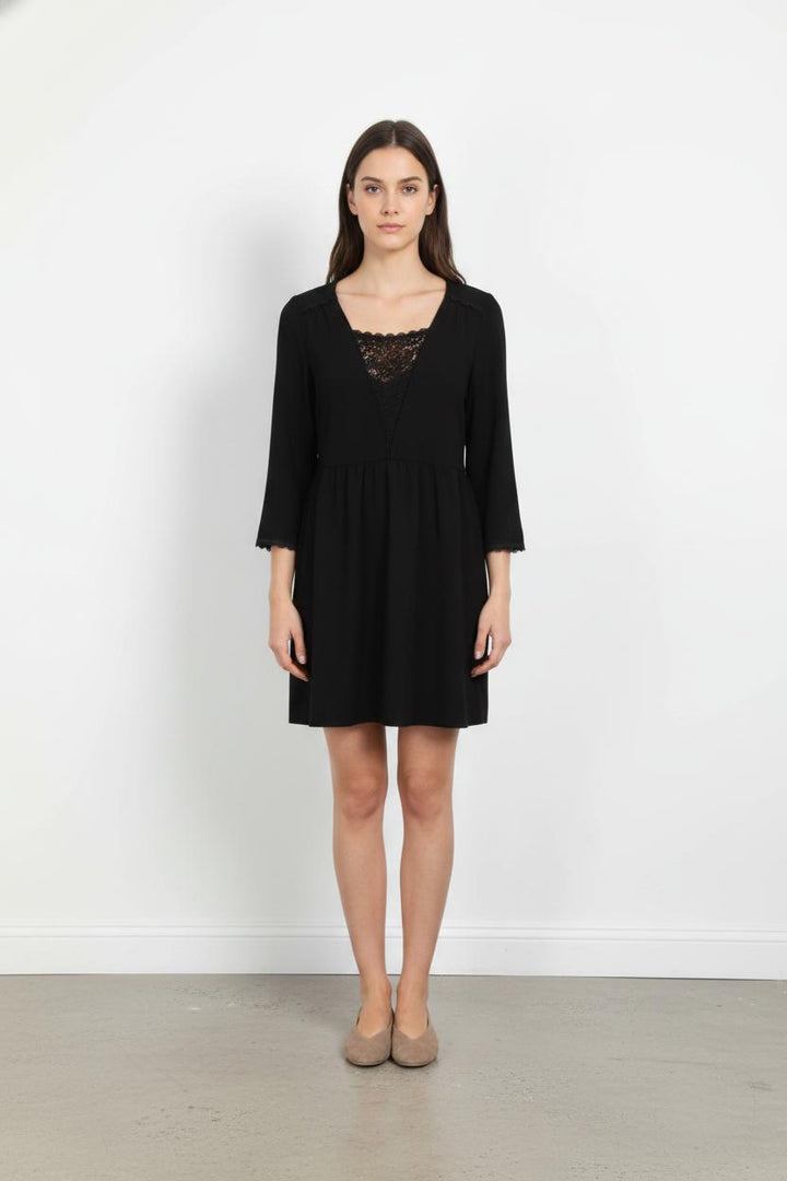Robe Courte Noire - Taille S/36 de la marque La Petite Etoile | PARAD104247 - Vendu par Paradigme - Image 1