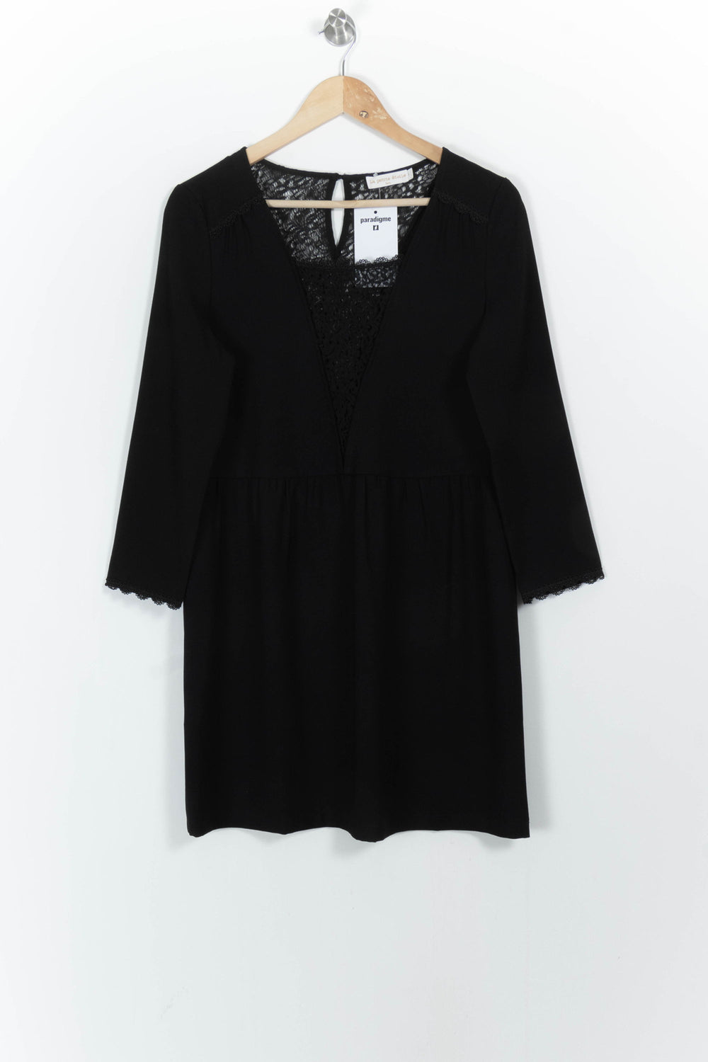 Robe Courte Noire - Taille S/36 de la marque La Petite Etoile | PARAD104247 - Vendu par Paradigme - Image 2