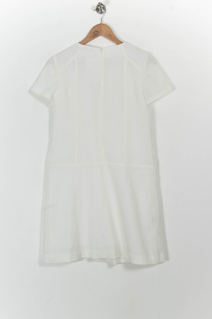 Robe Droite Blanche - Taille S/36 de la marque Comptoir des Cotonniers | PARAD104248 - Vendu par Paradigme - Image 4