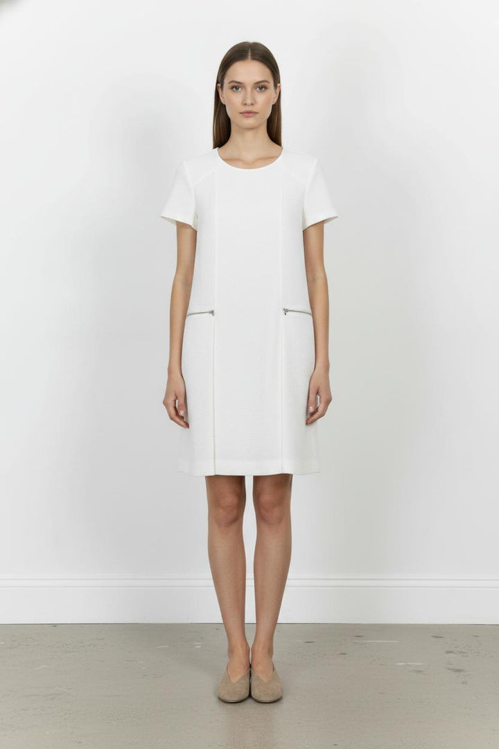 Robe Droite Blanche - Taille S/36 de la marque Comptoir des Cotonniers | PARAD104248 - Vendu par Paradigme - Image 1