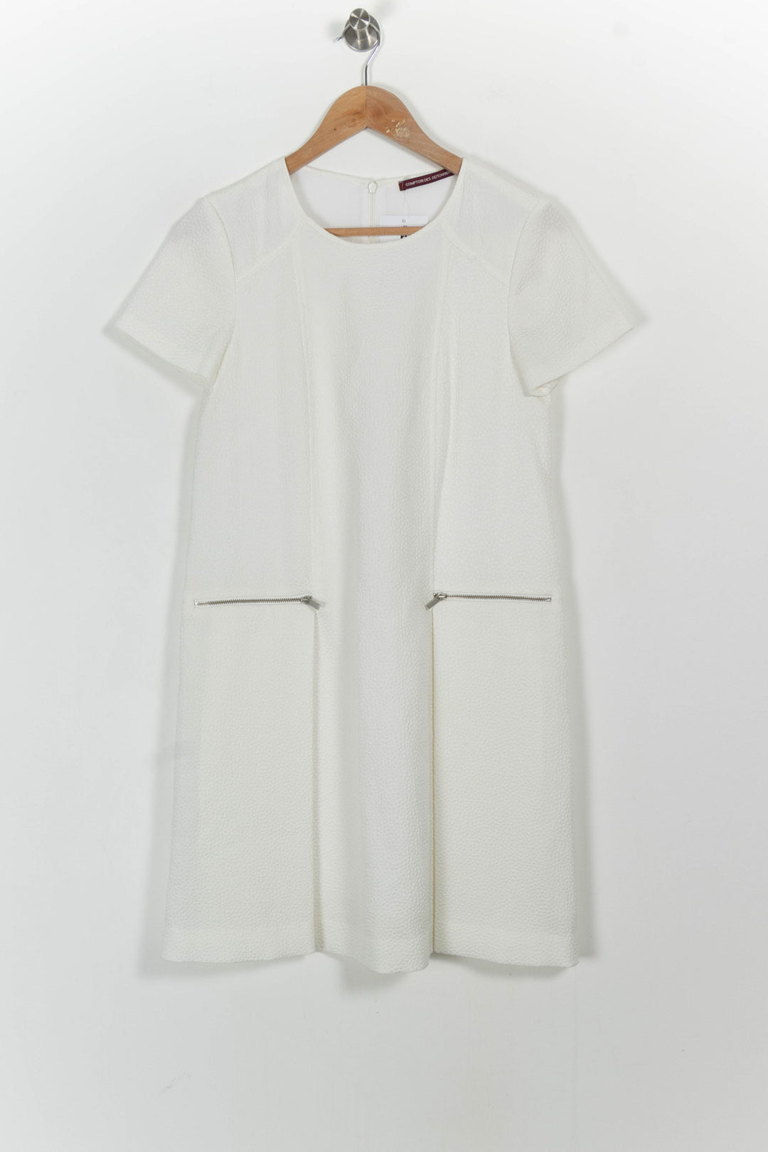 Robe Droite Blanche - Taille S/36 de la marque Comptoir des Cotonniers | PARAD104248 - Vendu par Paradigme - Image 2