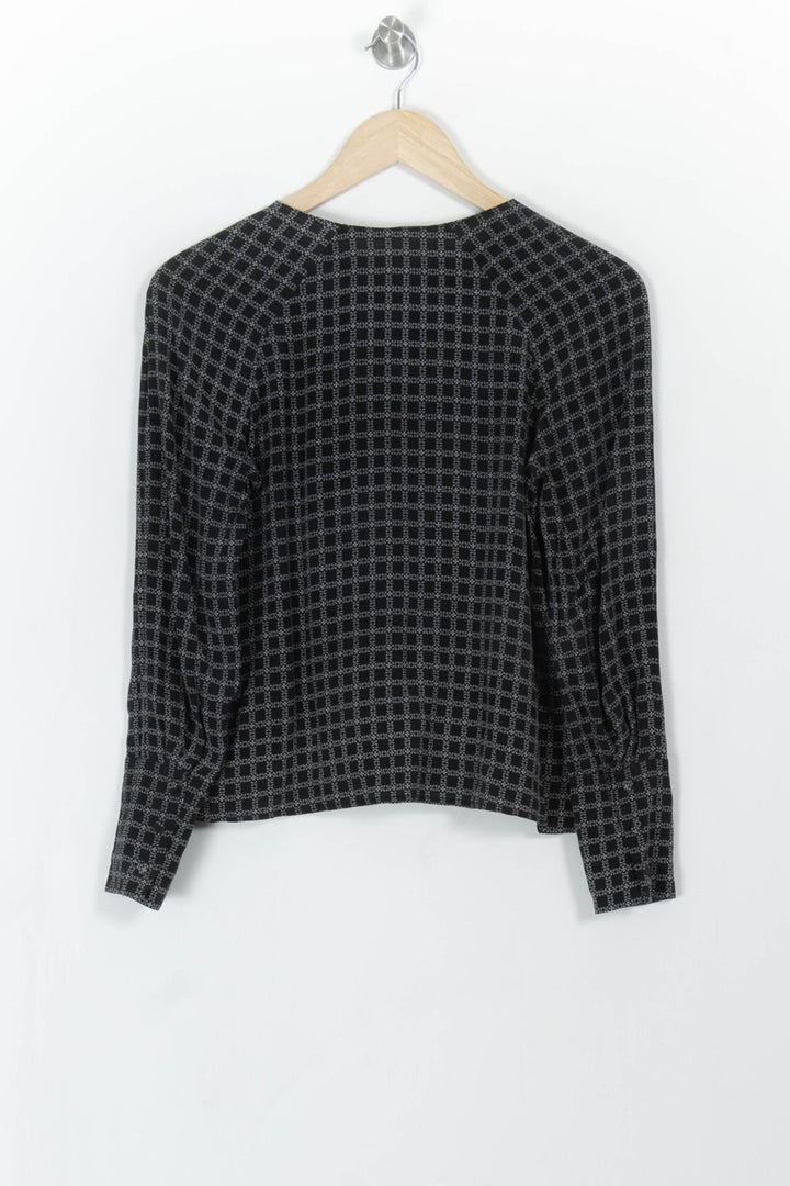 Blouse Noire et Grise - Taille S/36 de la marque Comptoir des Cotonniers | PARAD104249 - Vendu par Paradigme - Image 4