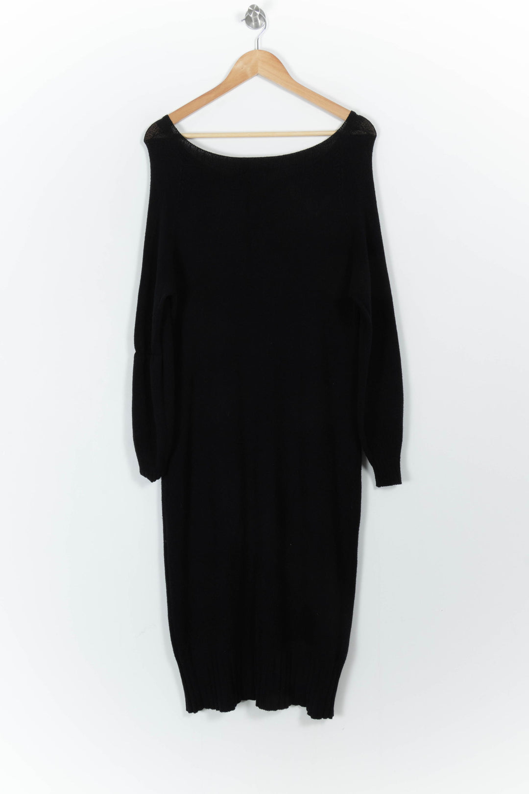 Robe Pull Noire - Taille S/36 de la marque La Fée Maraboutée | PARAD104254 - Vendu par Paradigme - Image 4