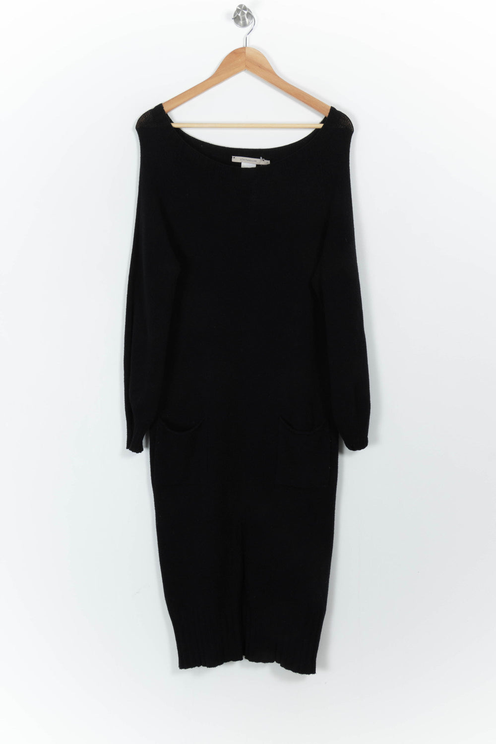 Robe Pull Noire - Taille S/36 de la marque La Fée Maraboutée | PARAD104254 - Vendu par Paradigme - Image 2