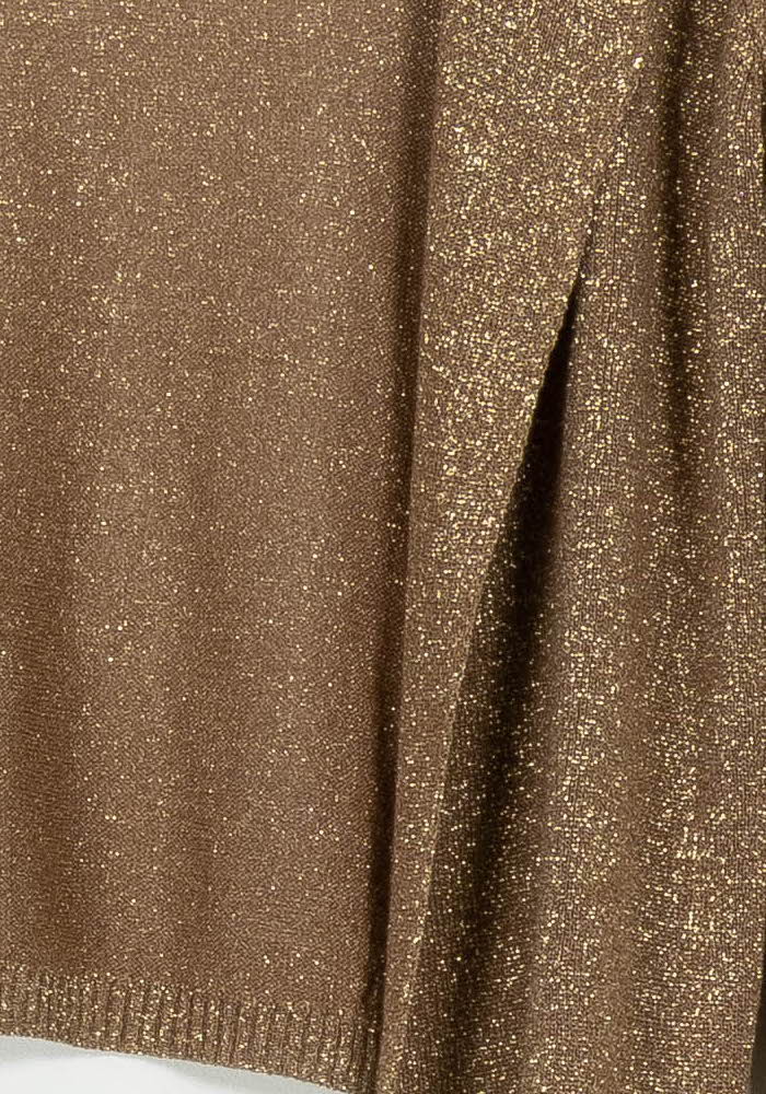 Gilet Doré - Taille XS/34 de la marque La Fée Maraboutée | PARAD104256 - Vendu par Paradigme - Image 3