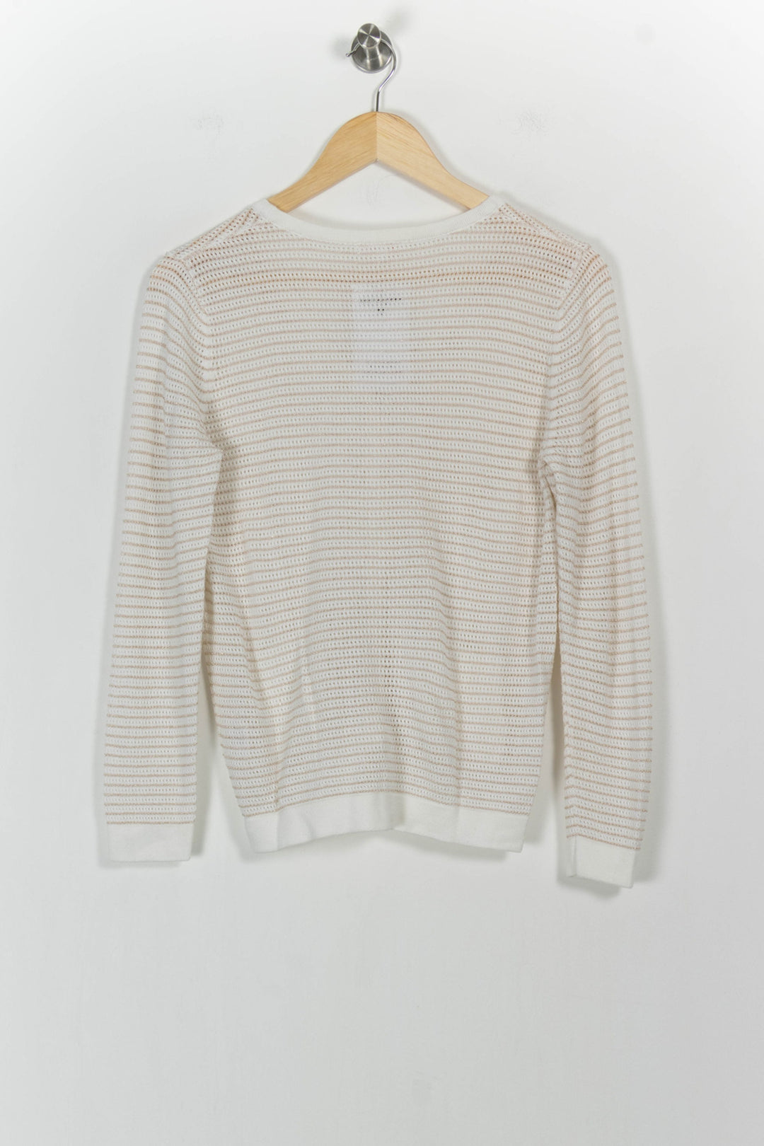 Cardigan Blanc - Taille S/36 de la marque Grace & Mila | PARAD104259 - Vendu par Paradigme - Image 4