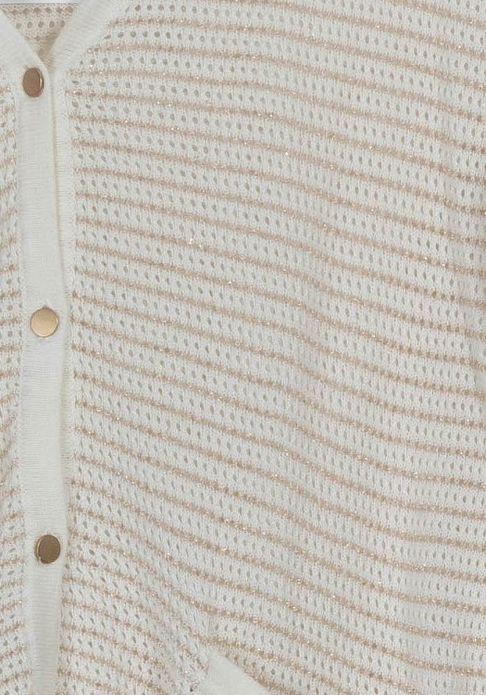 Cardigan Blanc - Taille S/36 de la marque Grace & Mila | PARAD104259 - Vendu par Paradigme - Image 3