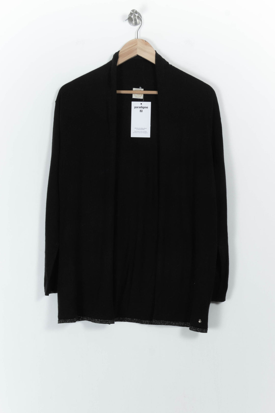 Cardigan Noir - Taille S/36 de la marque Des petits hauts | PARAD104261 - Vendu par Paradigme - Image 2