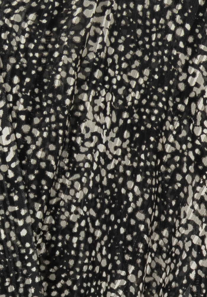 Blouse Noire et Blanche - Taille M/38 de la marque La Fée Maraboutée | PARAD104262 - Vendu par Paradigme - Image 3