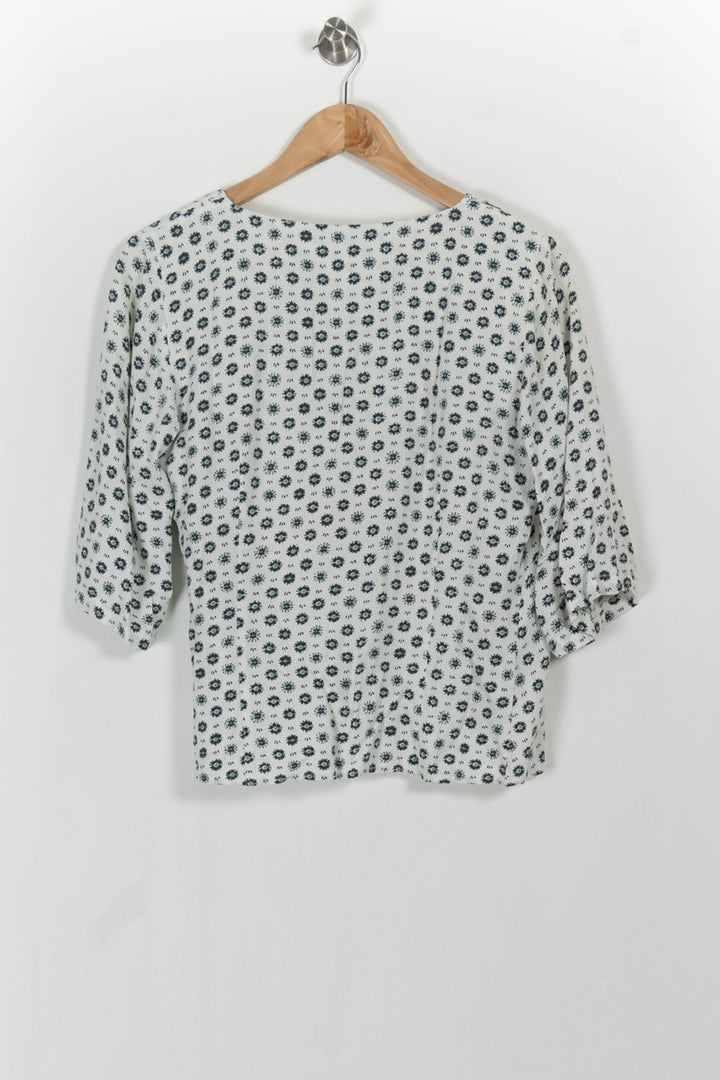 Blouse Blanche et Noire - Taille M/38 de la marque Comptoir des Cotonniers | PARAD104272 - Vendu par Paradigme - Image 4