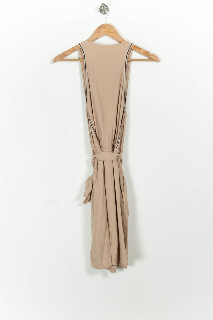 Robe Portefeuille Beige - Taille S/36 de la marque Sessùn | PARAD104273 - Vendu par Paradigme - Image 4