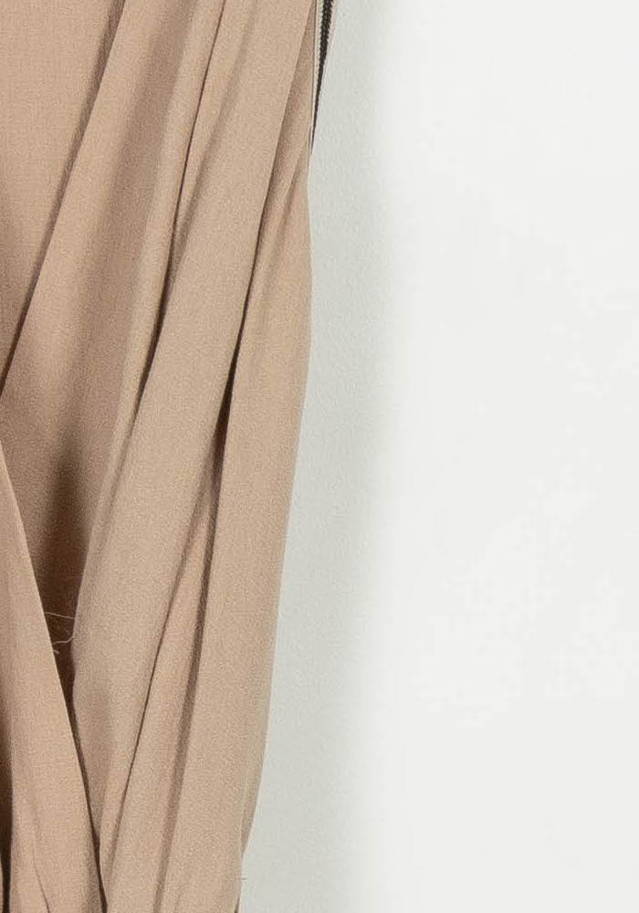 Robe Portefeuille Beige - Taille S/36 de la marque Sessùn | PARAD104273 - Vendu par Paradigme - Image 3