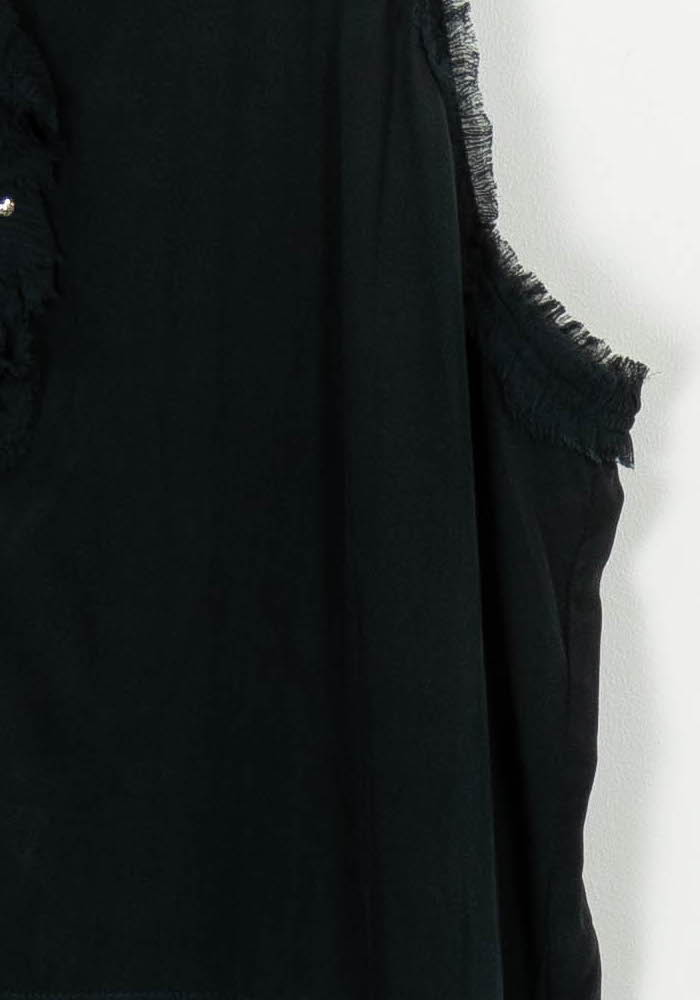 Robe Sans Manches Bleue - Taille S/36 de la marque Maje | PARAD104278 - Vendu par Paradigme - Image 3