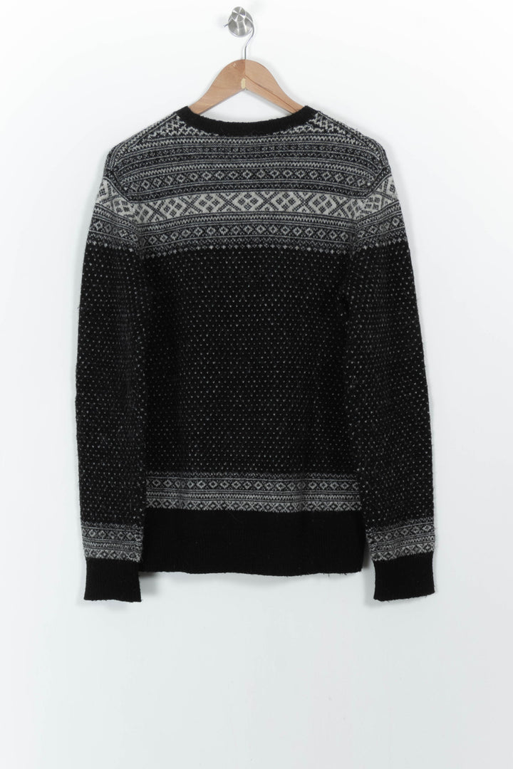 Pull Noir et Gris - Taille M/38 de la marque Ines de la Fressange Paris | PARAD104280 - Vendu par Paradigme - Image 4