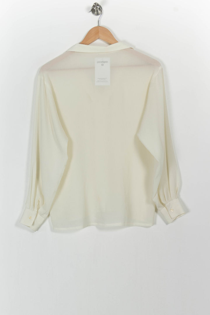 Chemise Beige - Taille M/38 de la marque Rodier | PARAD104284 - Vendu par Paradigme - Image 4