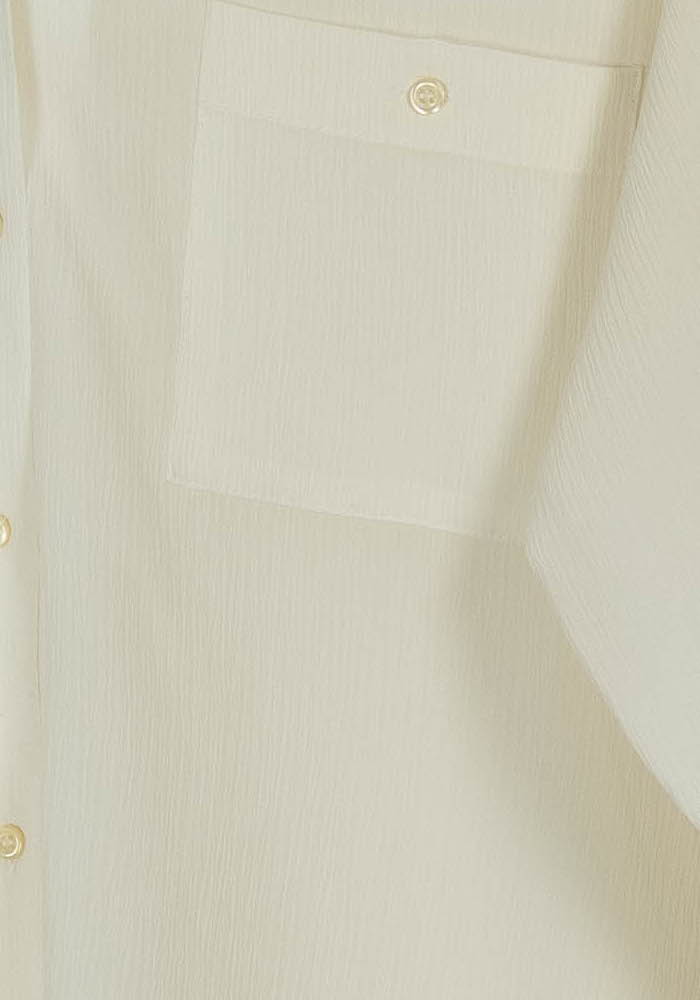 Chemise Beige - Taille M/38 de la marque Rodier | PARAD104284 - Vendu par Paradigme - Image 3