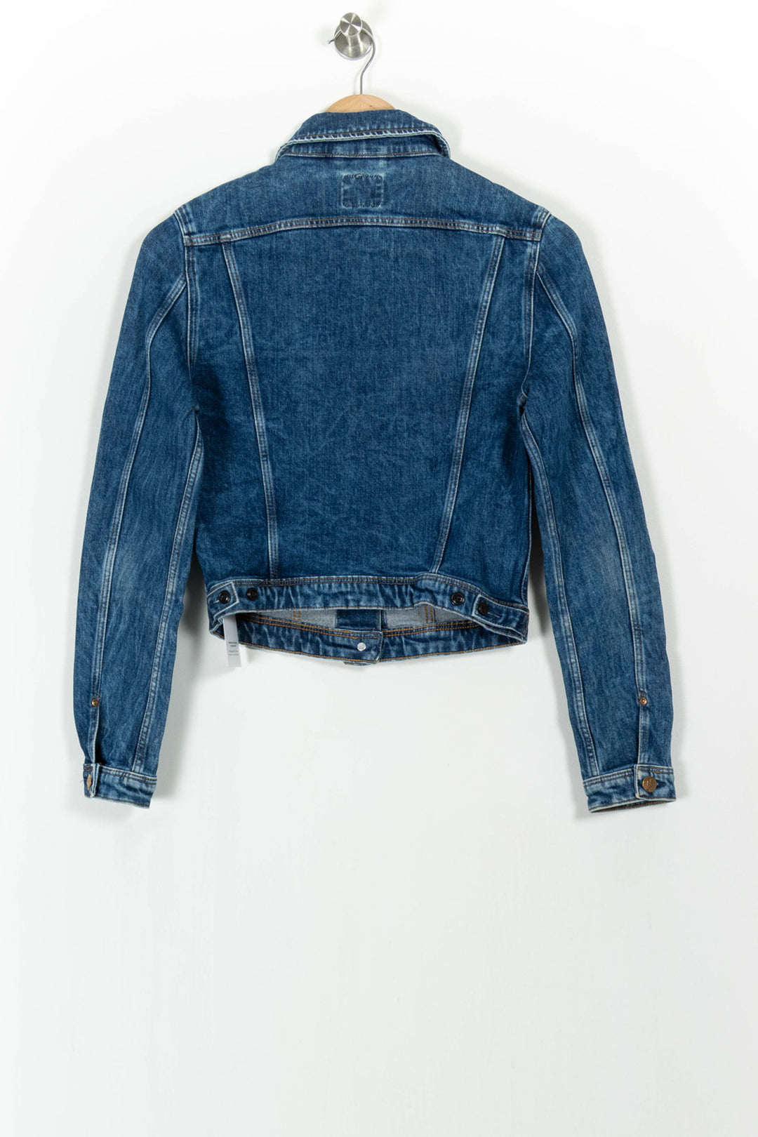 Veste en Jean Bleue - Taille XS/34 de la marque Lee | PARAD104285 - Vendu par Paradigme - Image 4