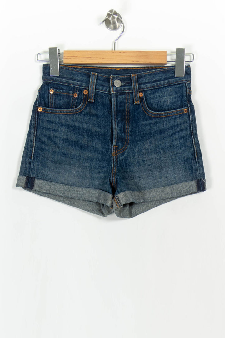 Short en Jean Bleu - Taille XS/34 de la marque Levi's | PARAD104288 - Vendu par Paradigme - Image 2