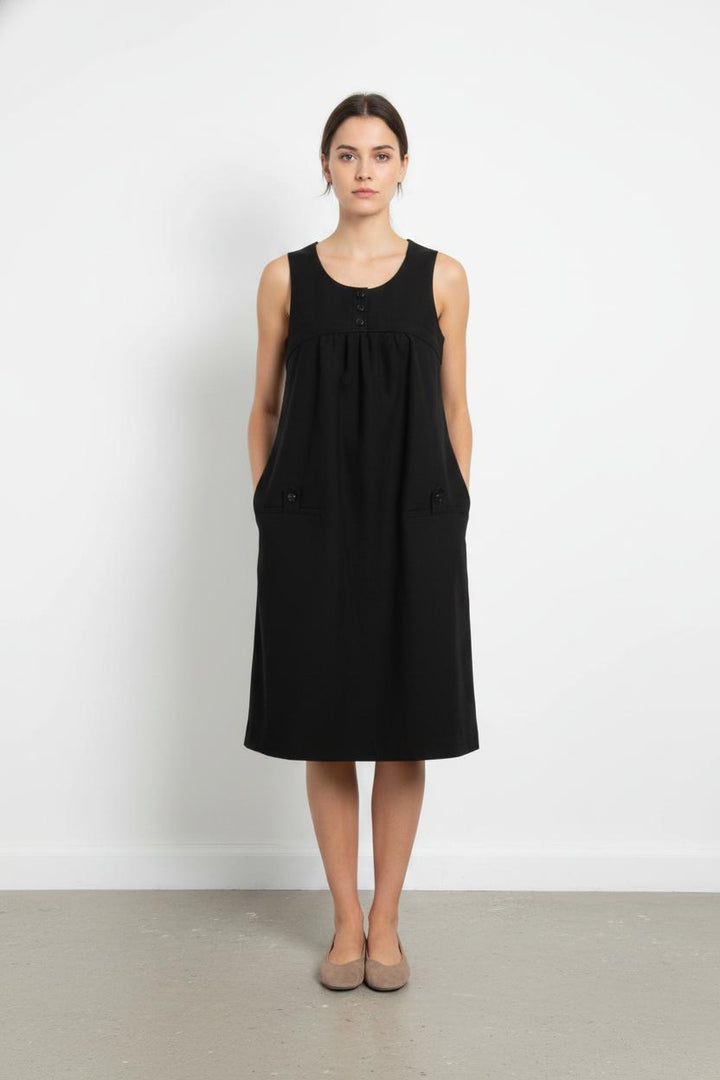 Robe Sans Manches Noire - Taille S/36 de la marque Sud express | PARAD104291 - Vendu par Paradigme - Image 1