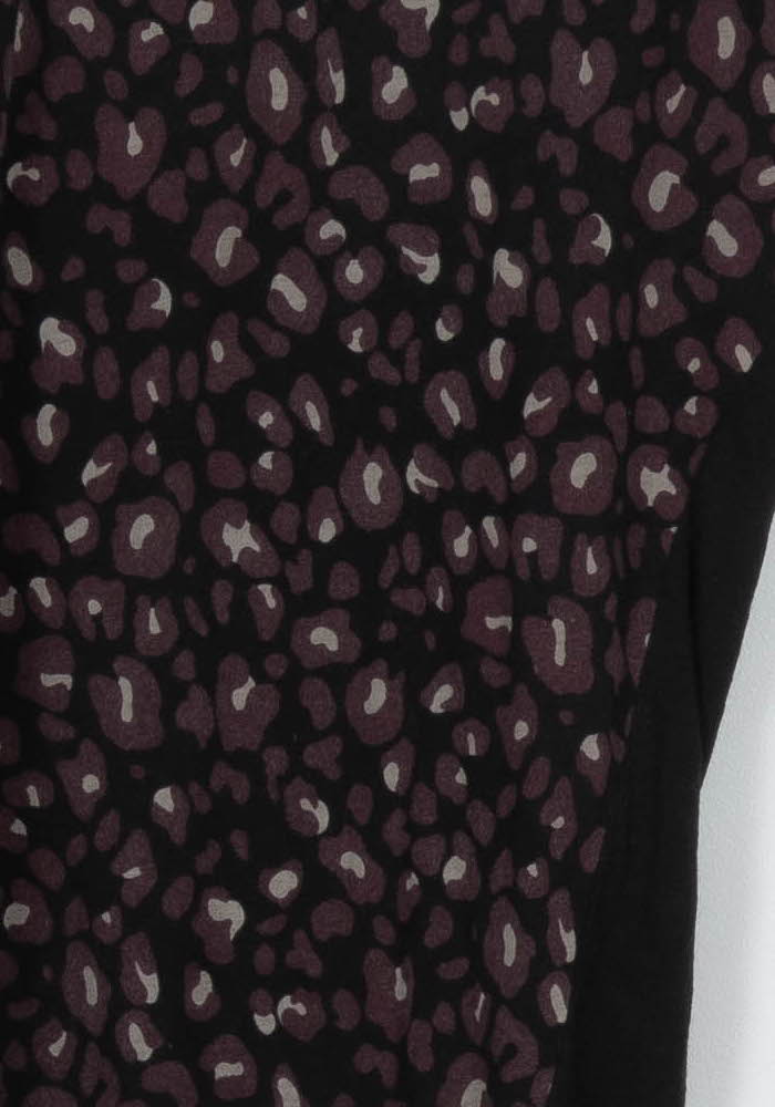 Tee-shirt Noir et Violet - Taille XS/34 de la marque IKKS | PARAD104295 - Vendu par Paradigme - Image 3