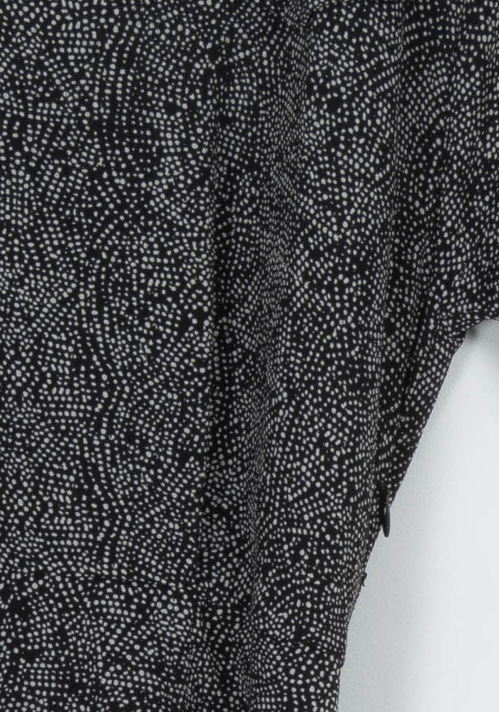 Robe Midi Noire et Blanche - Taille S/36 de la marque IKKS | PARAD104296 - Vendu par Paradigme - Image 3