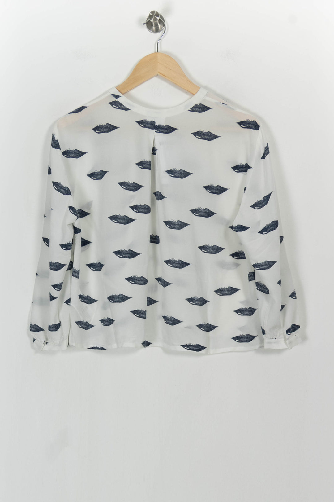 Blouse Blanche et Noire - Taille L/40 de la marque Bimba y Lola | PARAD104302 - Vendu par Paradigme - Image 4