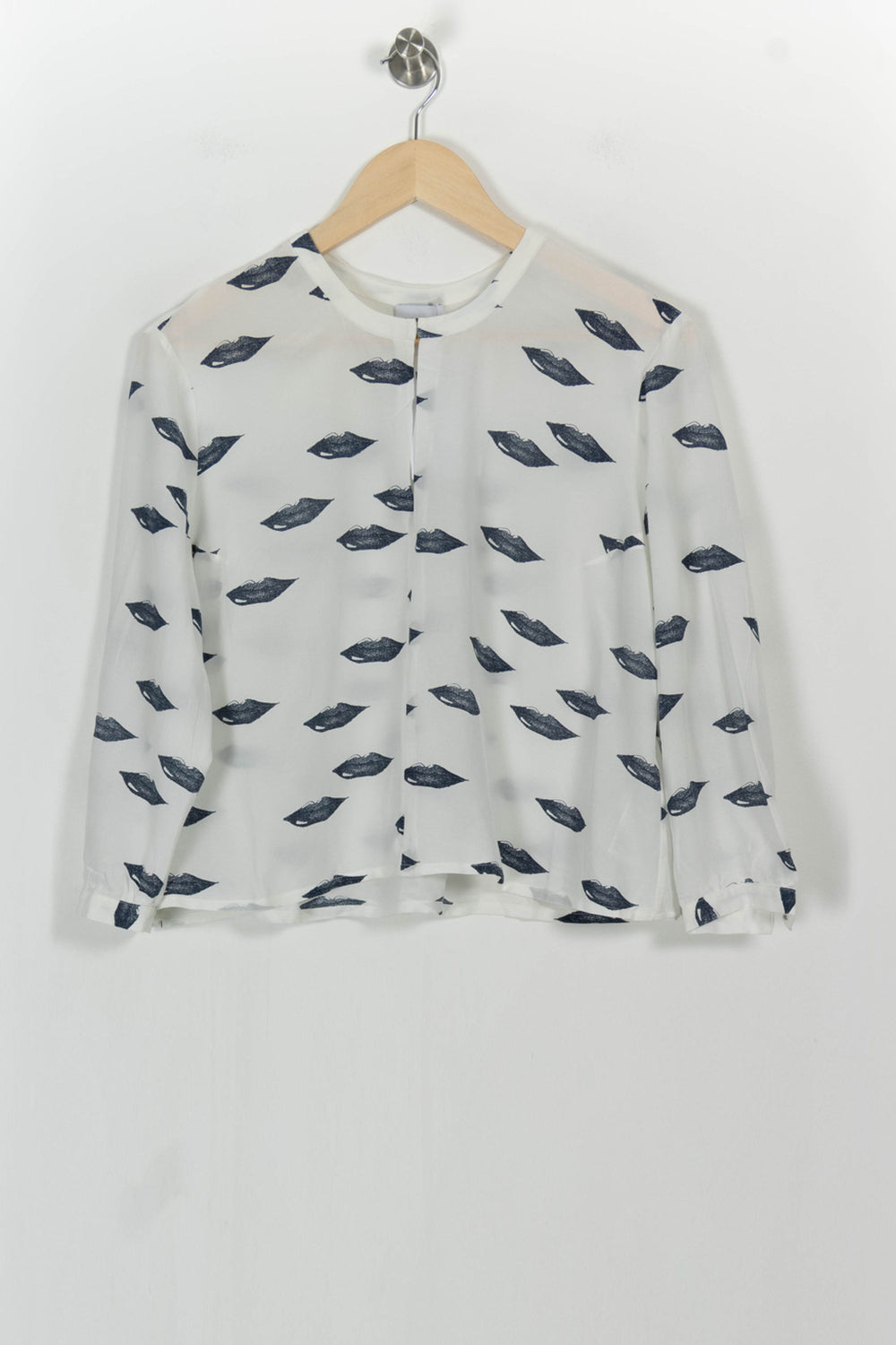 Blouse Blanche et Noire - Taille L/40 de la marque Bimba y Lola | PARAD104302 - Vendu par Paradigme - Image 2
