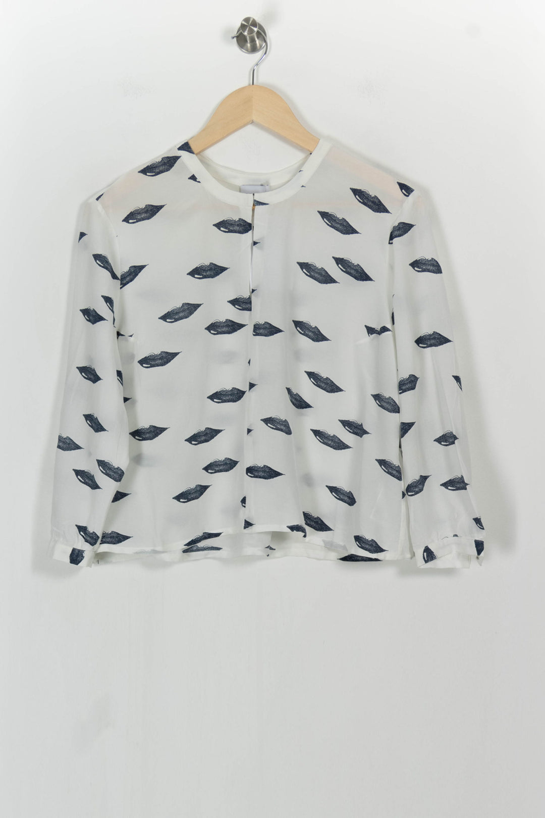 Blouse Blanche et Noire - Taille L/40 de la marque Bimba y Lola | PARAD104302 - Vendu par Paradigme - Image 2