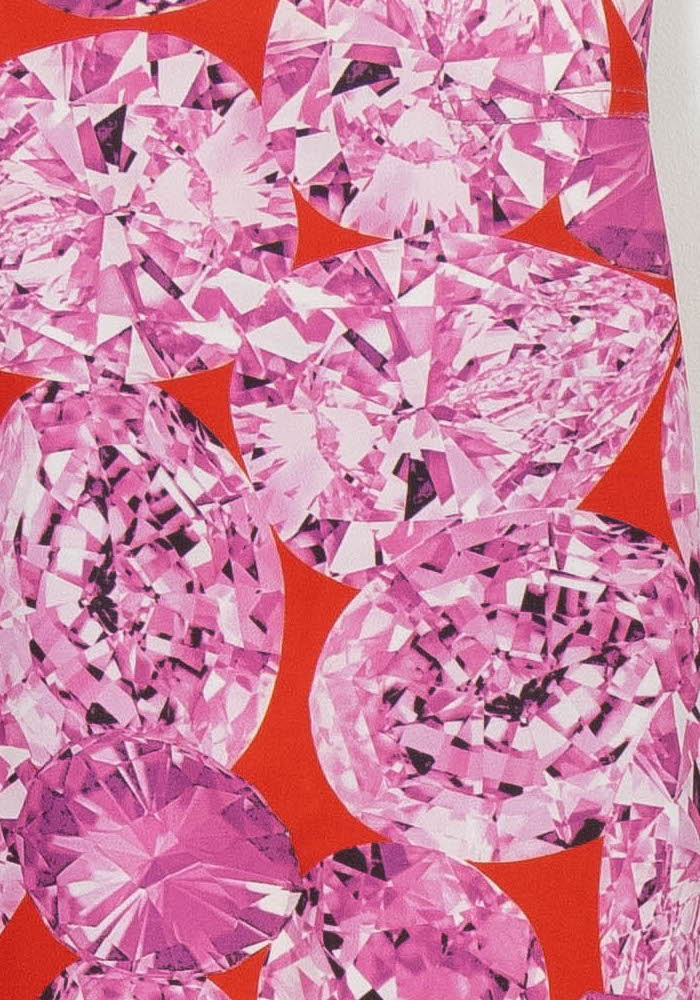 Robe Sans Manches Rose et Rouge - Taille M/38 de la marque Bimba y Lola | PARAD104306 - Vendu par Paradigme - Image 3