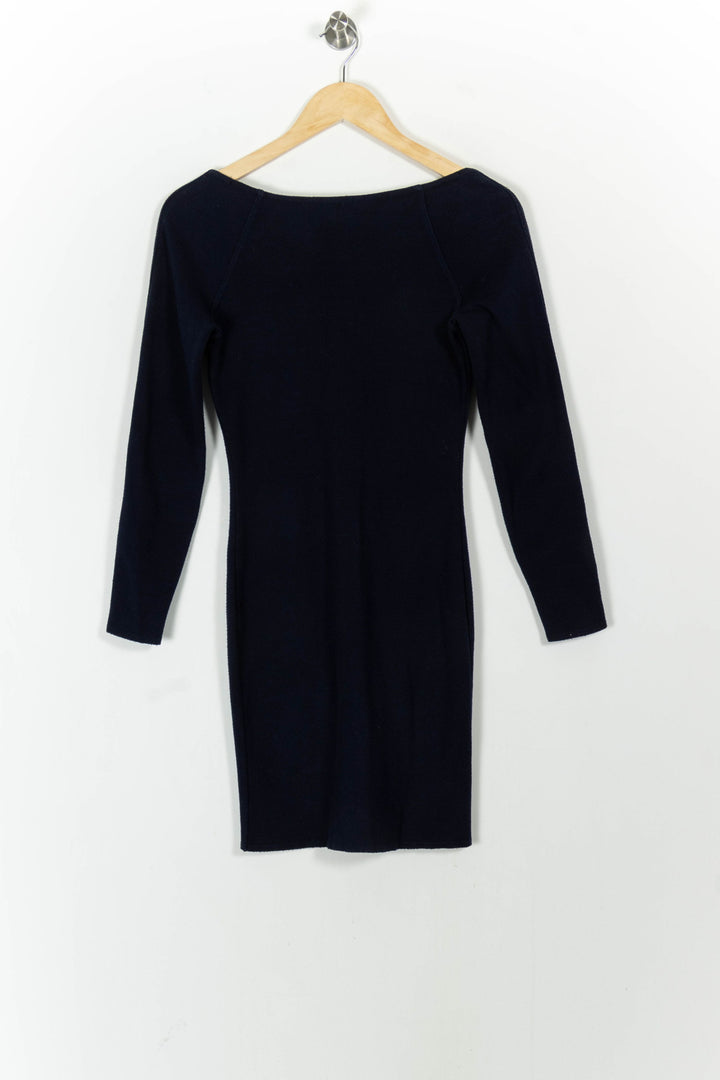 Robe Ajustée Bleue - Taille S/36 de la marque Kookai | PARAD104313 - Vendu par Paradigme - Image 4