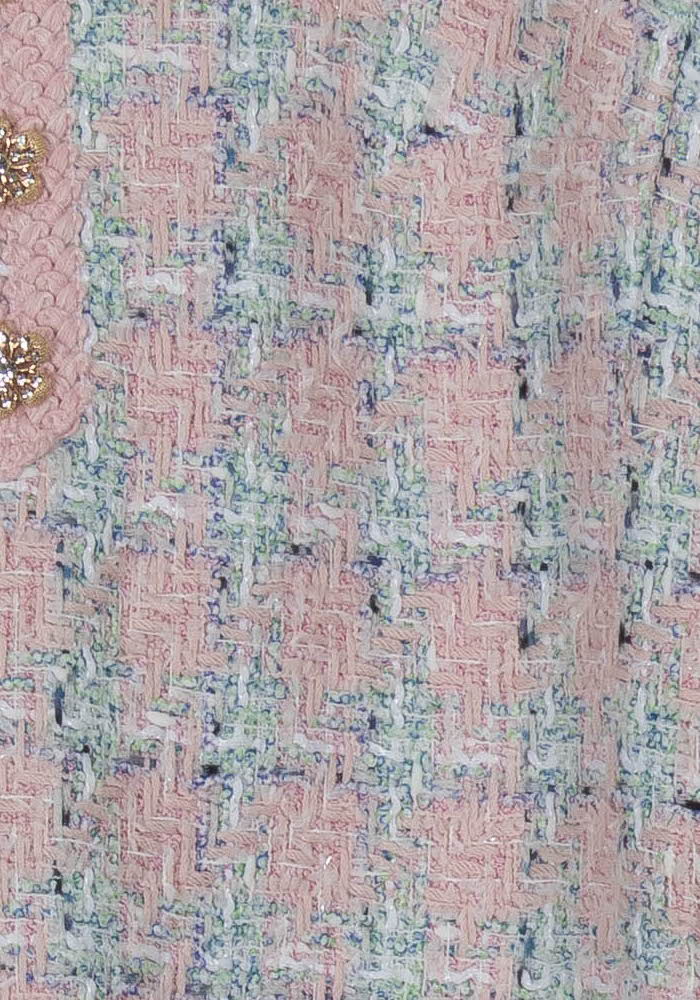 Robe Courte Rose et Bleue - Taille M/38 de la marque Weill | PARAD104316 - Vendu par Paradigme - Image 3