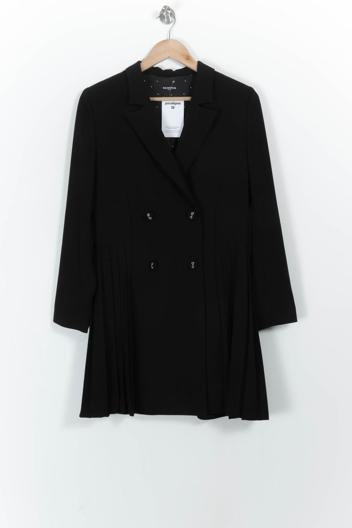 Robe Blazer Noire - Taille M/38 de la marque The Kooples | PARAD104322 - Vendu par Paradigme - Image 2