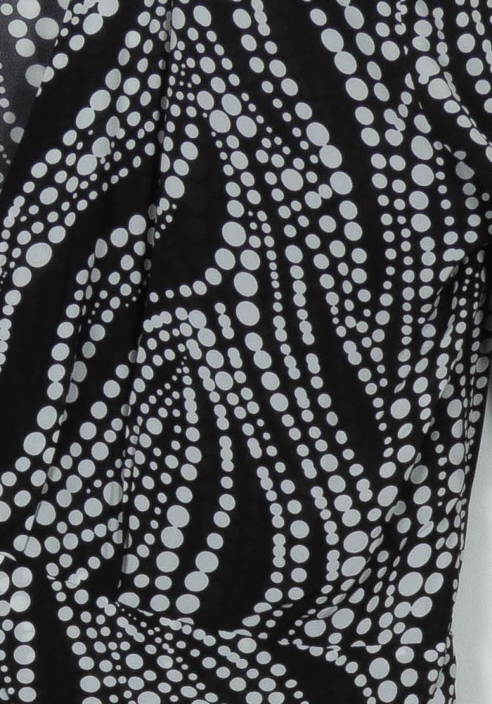Robe Courte Noire et Blanche - Taille L/40 de la marque The Kooples | PARAD104324 - Vendu par Paradigme - Image 3