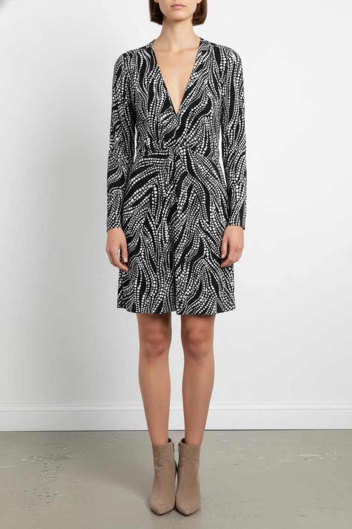 Robe Courte Noire et Blanche - Taille L/40 de la marque The Kooples | PARAD104324 - Vendu par Paradigme - Image 1