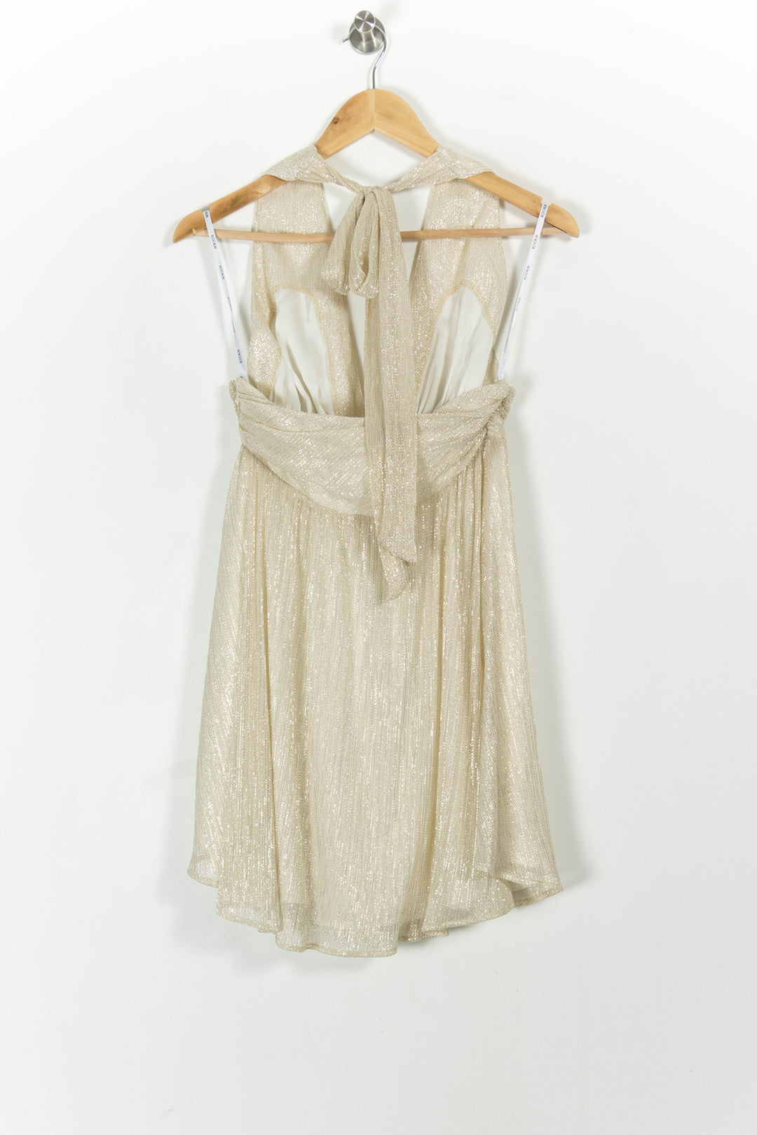 Robe Dos Nu Or - Taille L/40 de la marque Kookai | PARAD104326 - Vendu par Paradigme - Image 4