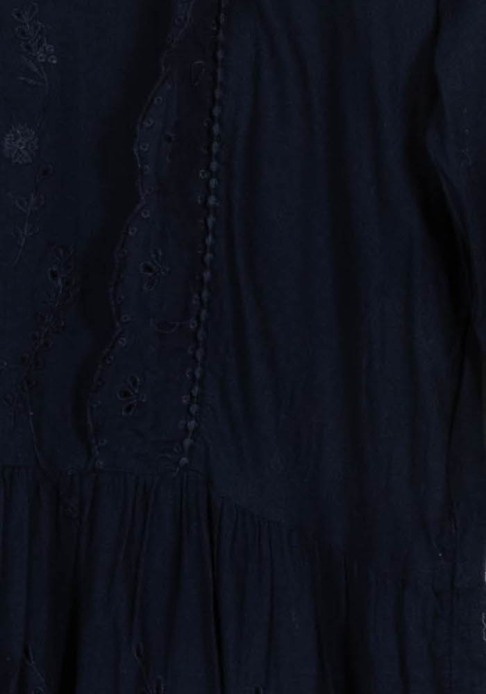 Robe Mi-Longue Bleue - Taille S/36 de la marque Vanessa Bruno - Athé | PARAD104331 - Vendu par Paradigme - Image 3
