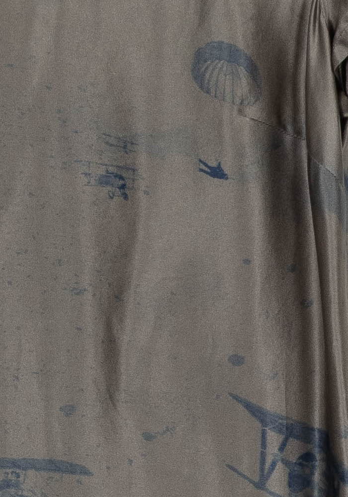 Robe Droite Grise et Bleue - Taille S/36 de la marque IKKS | PARAD104333 - Vendu par Paradigme - Image 3