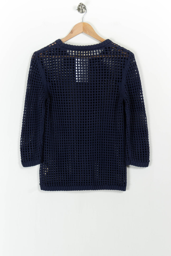 Pull Maille Bleue - Taille S/36 de la marque Marie Sixtine | PARAD104334 - Vendu par Paradigme - Image 4