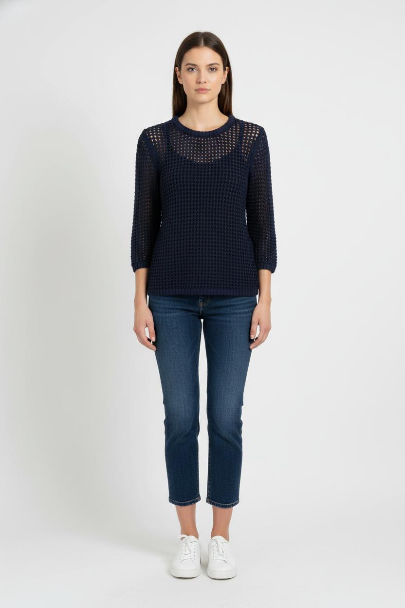 Pull Maille Bleue - Taille S/36 de la marque Marie Sixtine | PARAD104334 - Vendu par Paradigme - Image 1